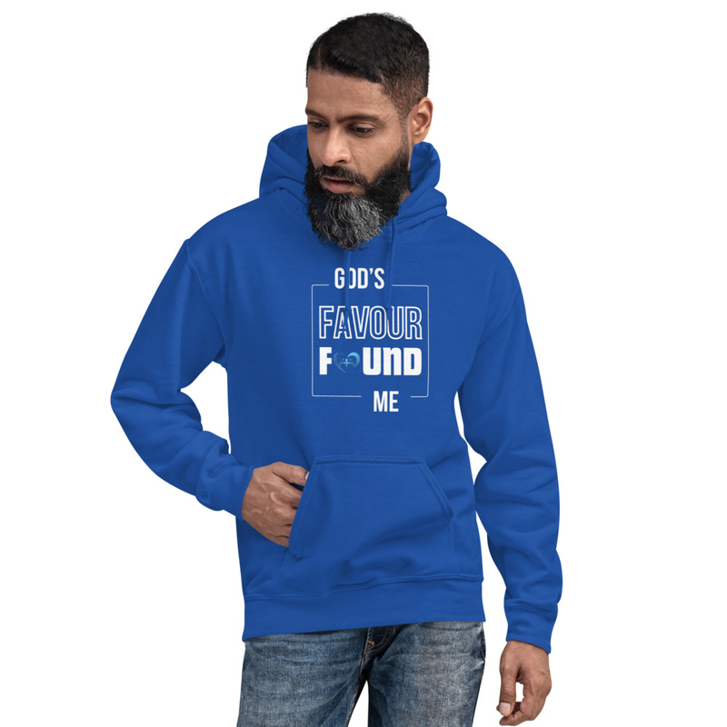 God's Favour Found Me - Men's Premium Hoodie
