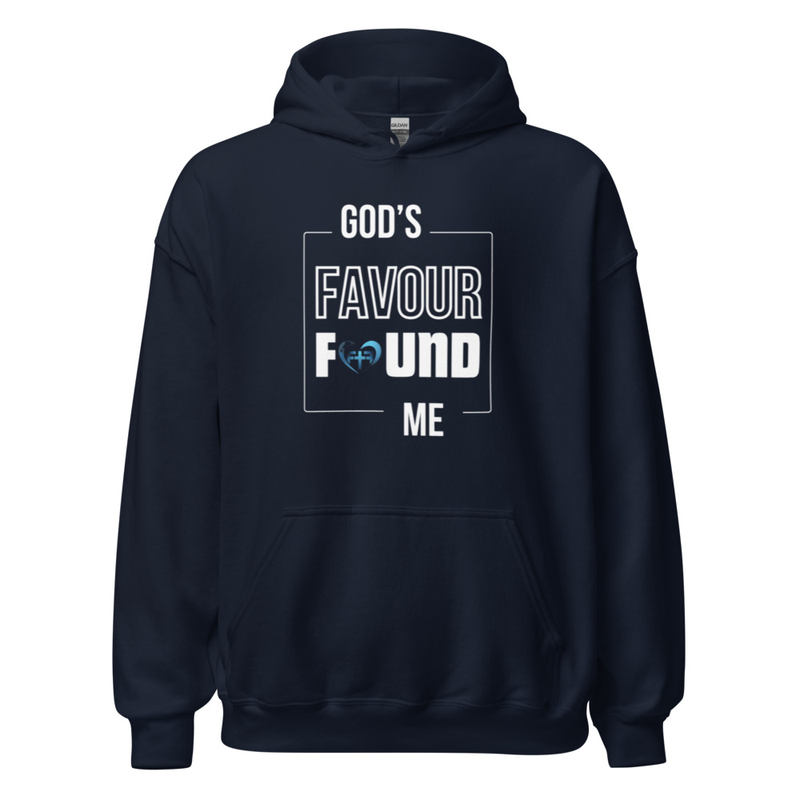 God's Favour Found Me - Men's Premium Hoodie