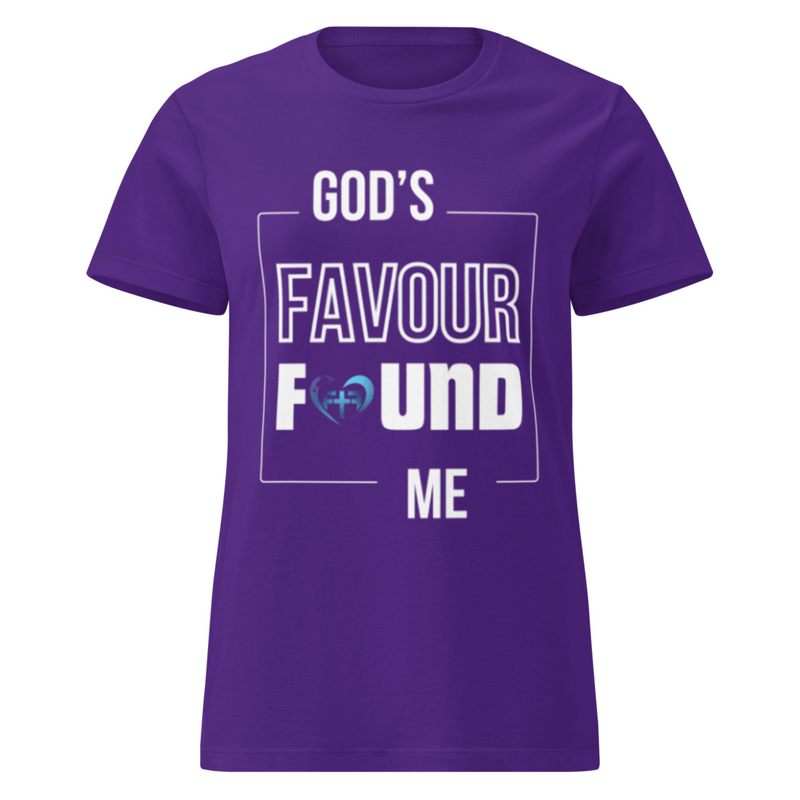 God's Favour Found Me - Women's Soft Style Tee