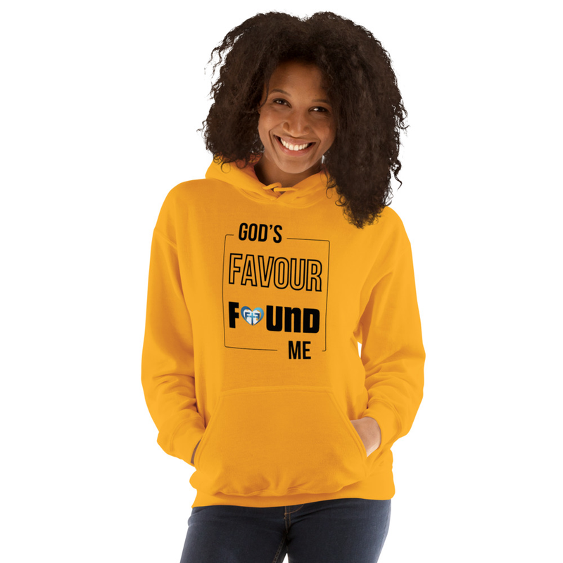 God's Favour Found Me - Women's Cozy Hoodie