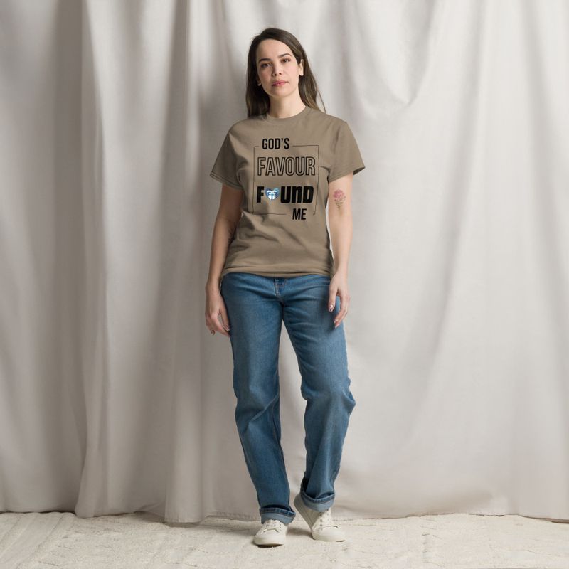 God's Favour Found Me - Women's Classic Tee