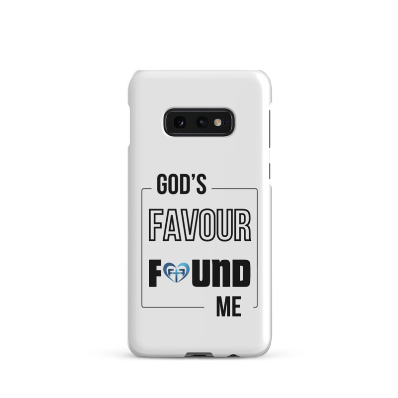 God's Favour Found Me - Samsung Snap Case