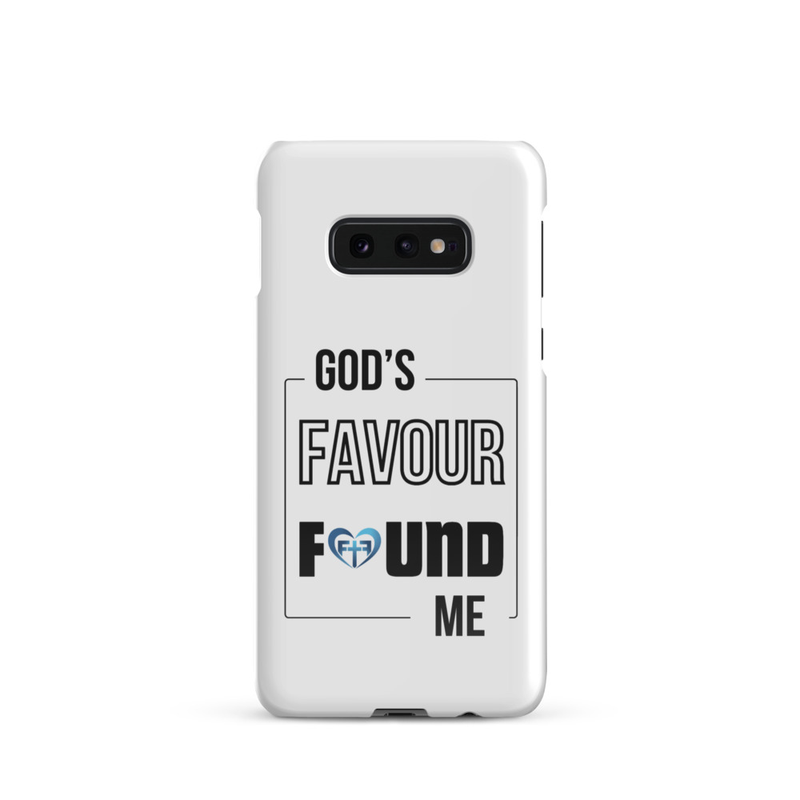 God's Favour Found Me - Samsung Snap Case