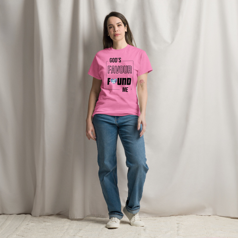 God's Favour Found Me - Women's Classic Tee