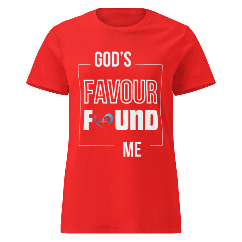 God's Favour Found Me - Women's Soft Style Tee