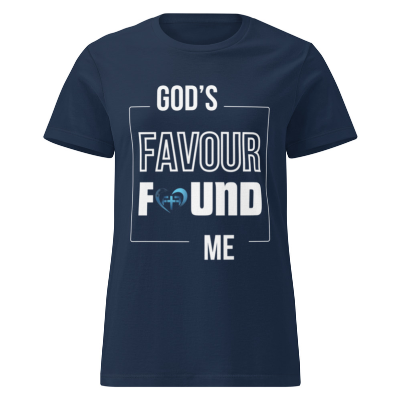 God's Favour Found Me - Women's Soft Style Tee