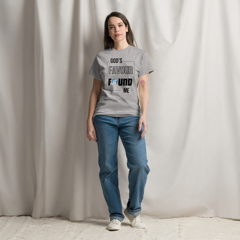God's Favour Found Me - Women's Classic Tee