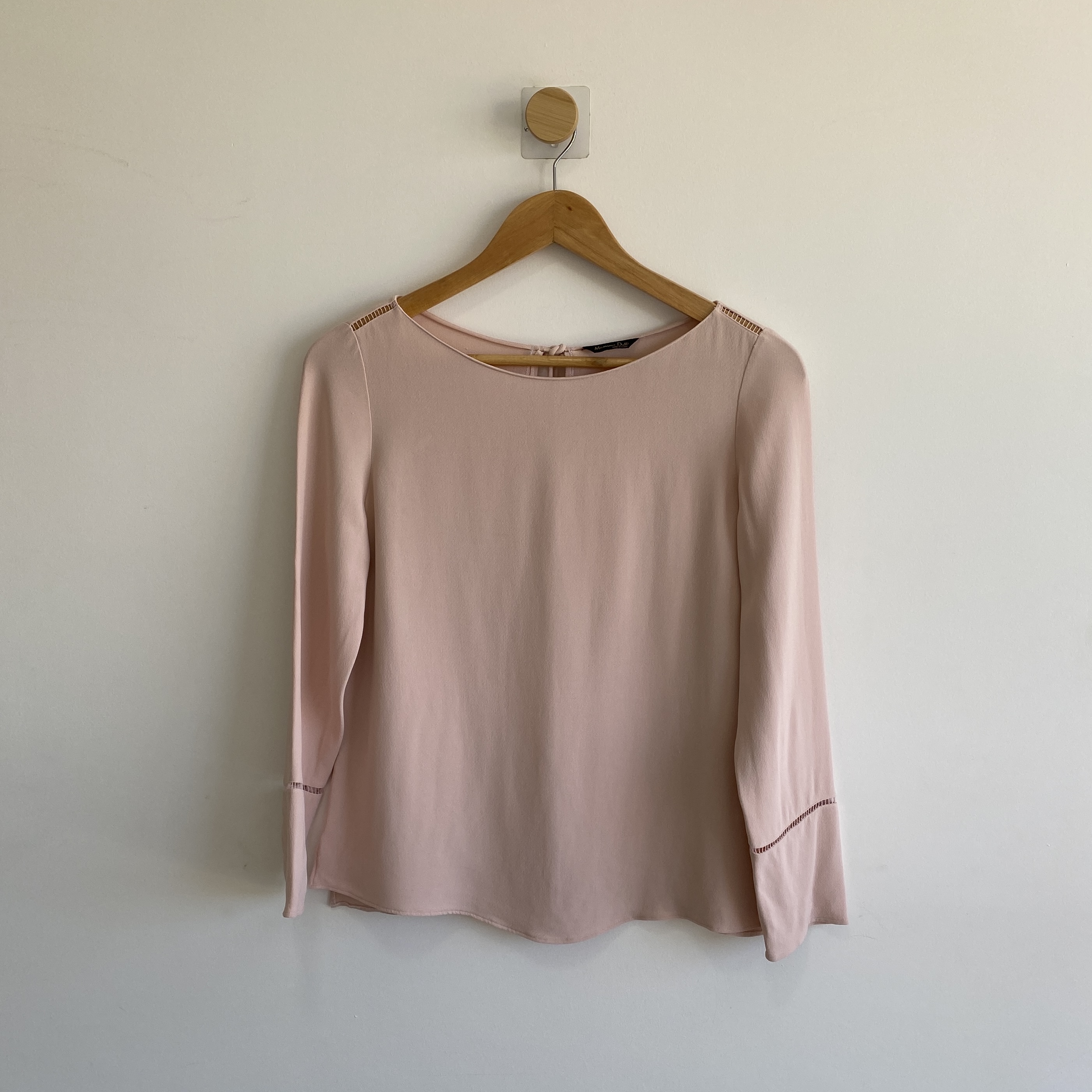 Blusa Massimo Dutti Rosa Pastel