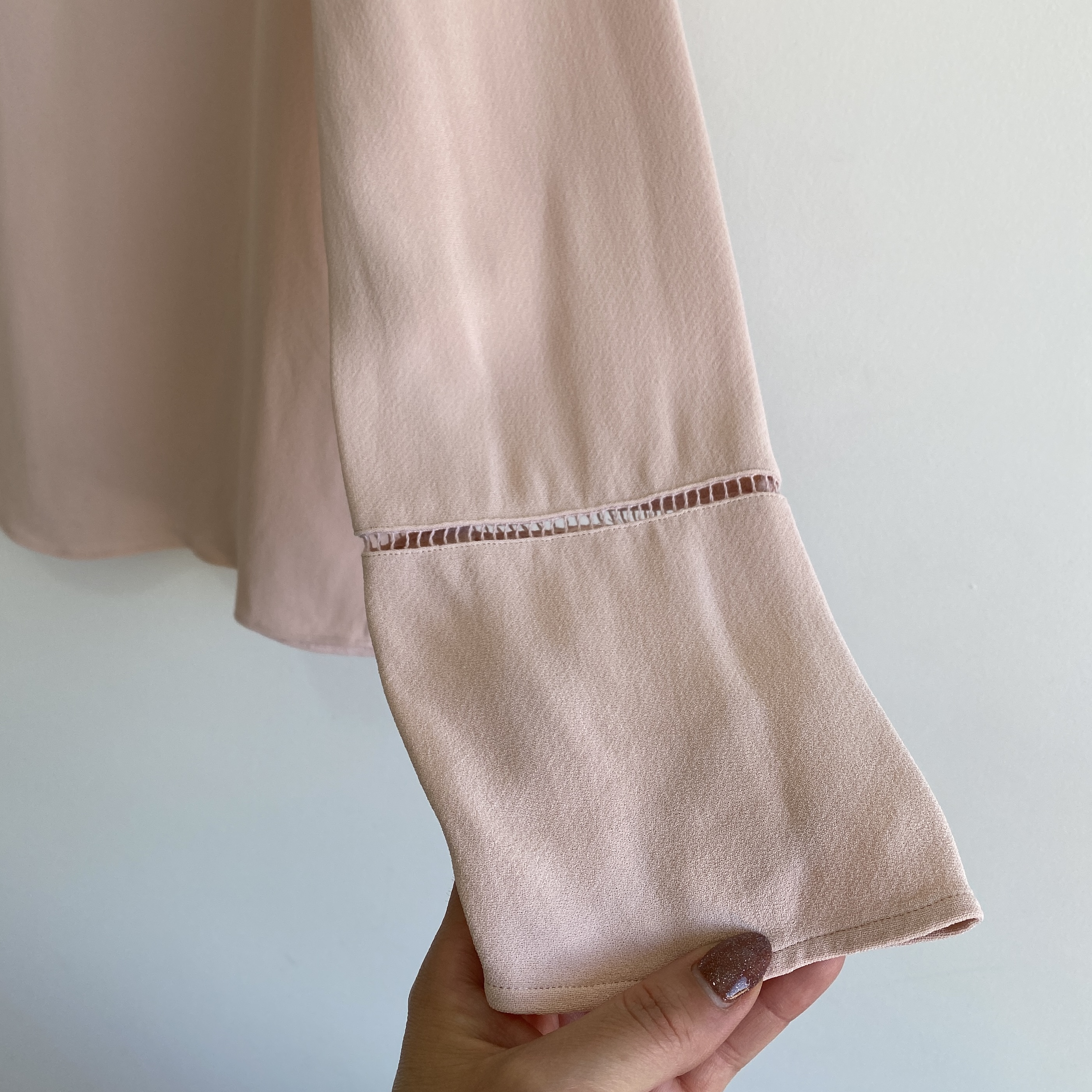 Blusa Massimo Dutti Rosa Pastel
