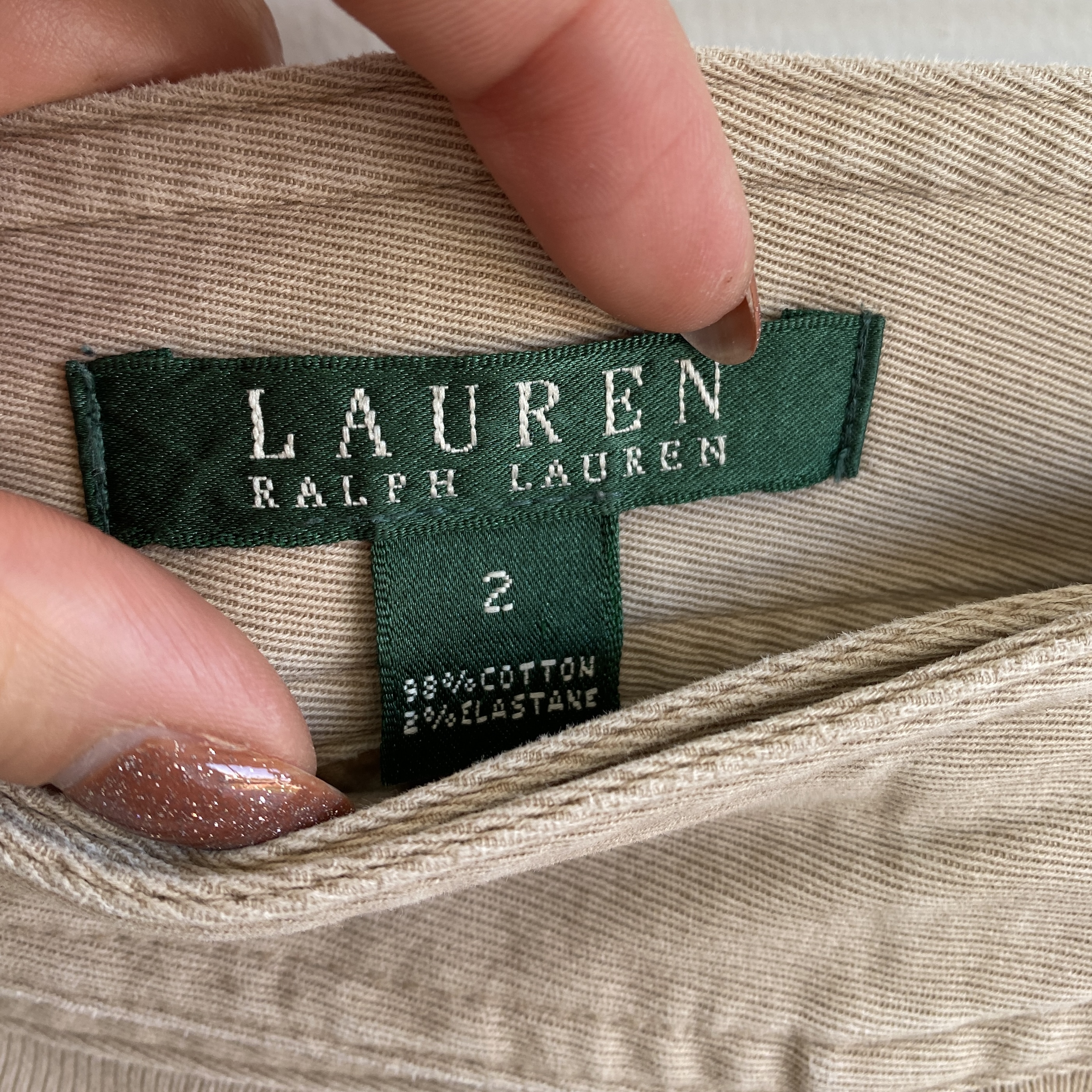 Pantalón Ralph Lauren Beige