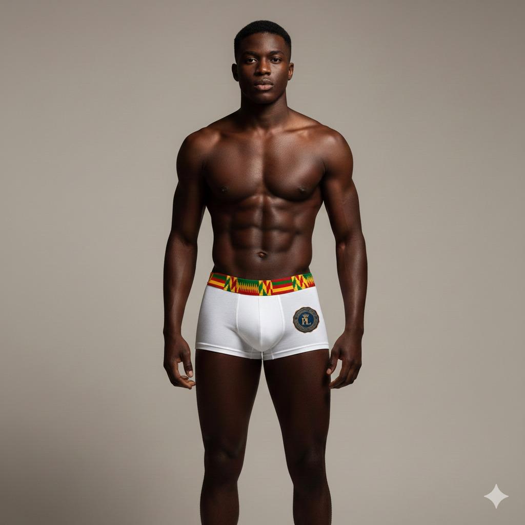 Men's Ethnic Pattern Boxer Briefs