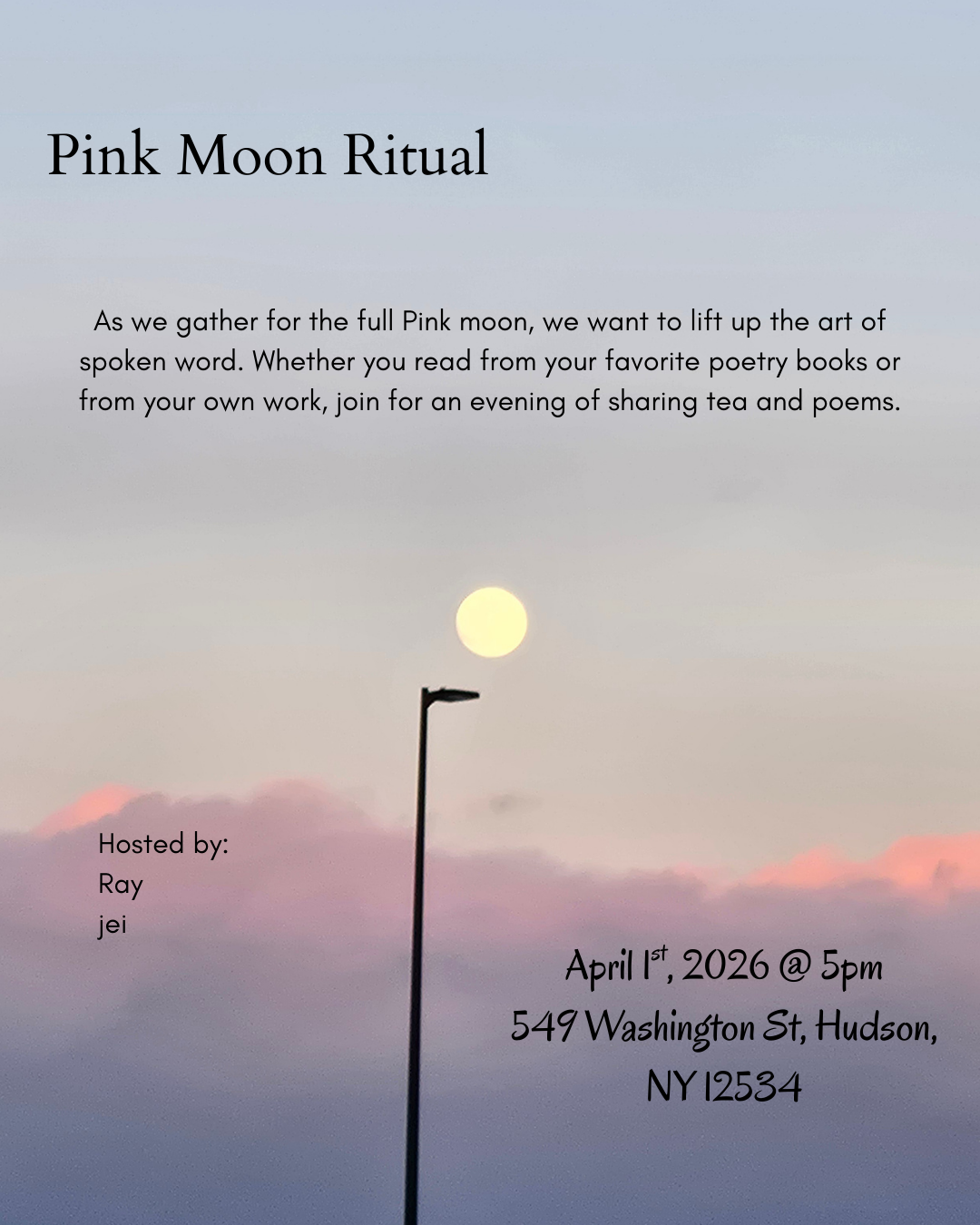 Pink Moon Ritual