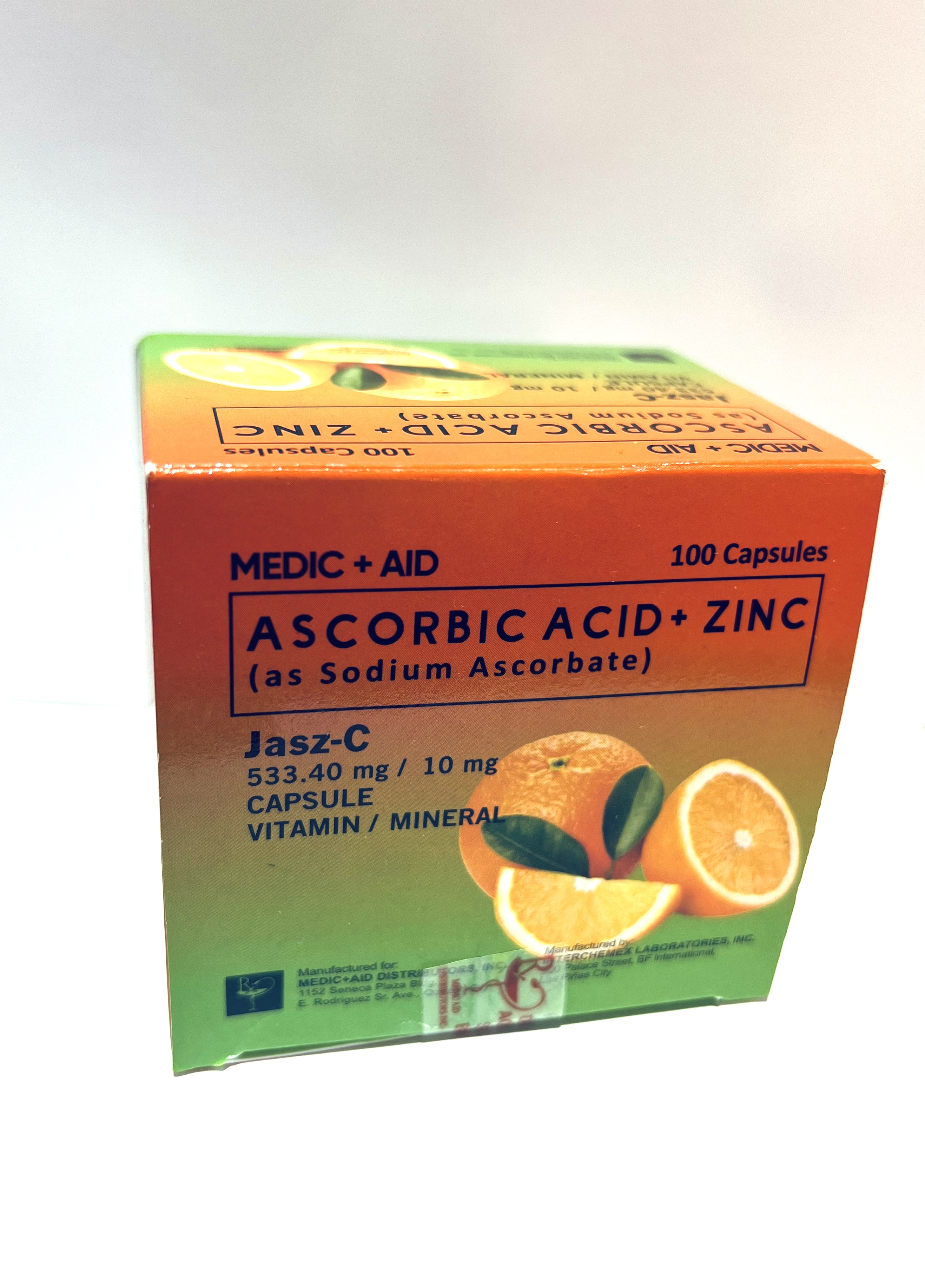 JASZ-C ASCORBIC ACID + ZINC
