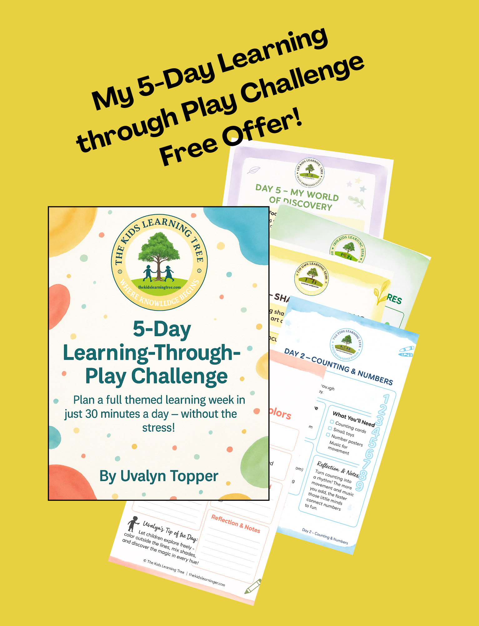 5-Day Learning-Through-Play Challenge