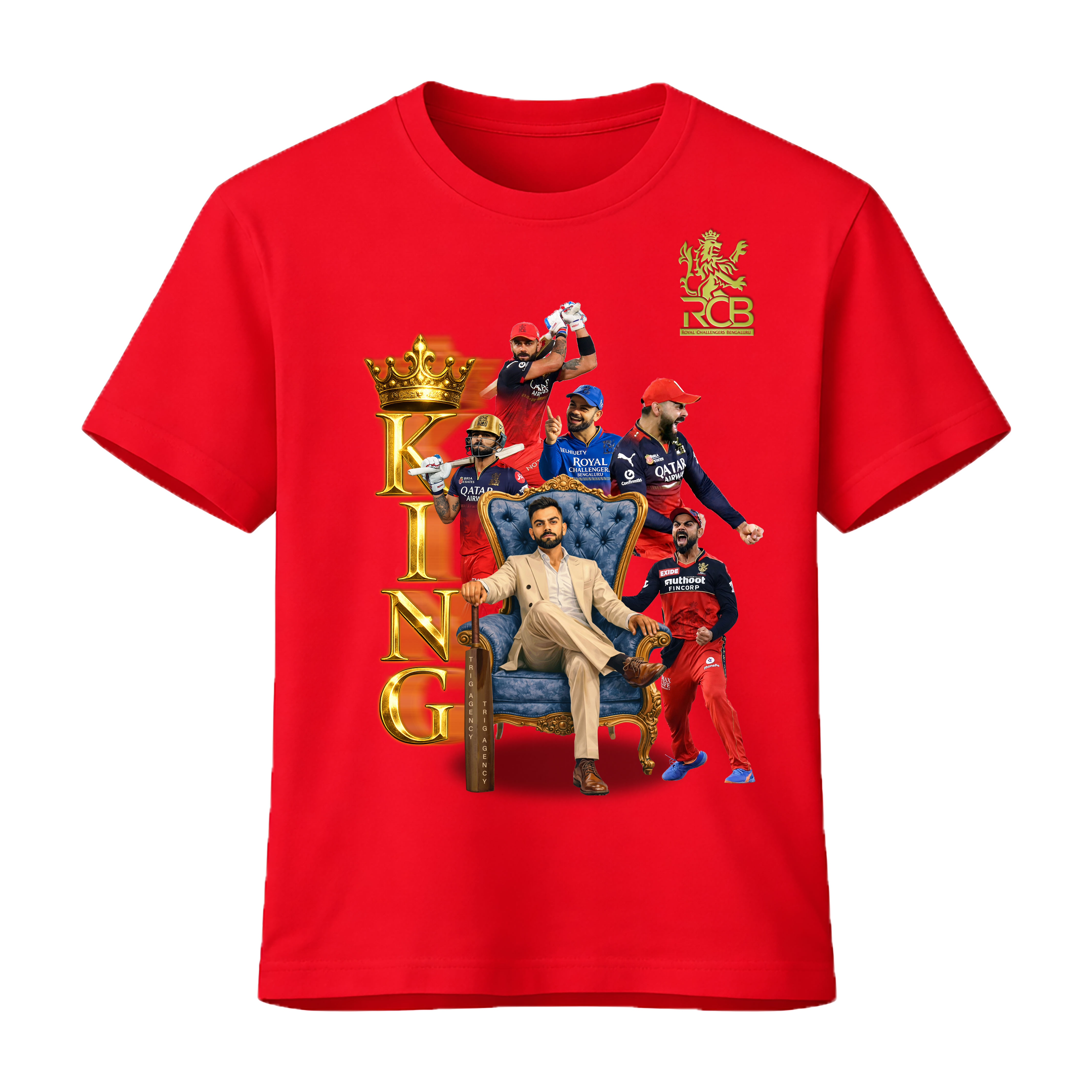 RCB King Theme T-Shirt