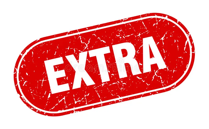 Optional Add-ons (5 euros)