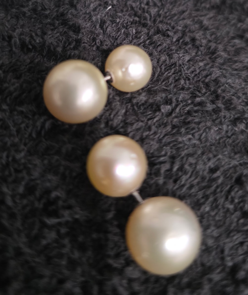 Catch Champagne color earrings SSP