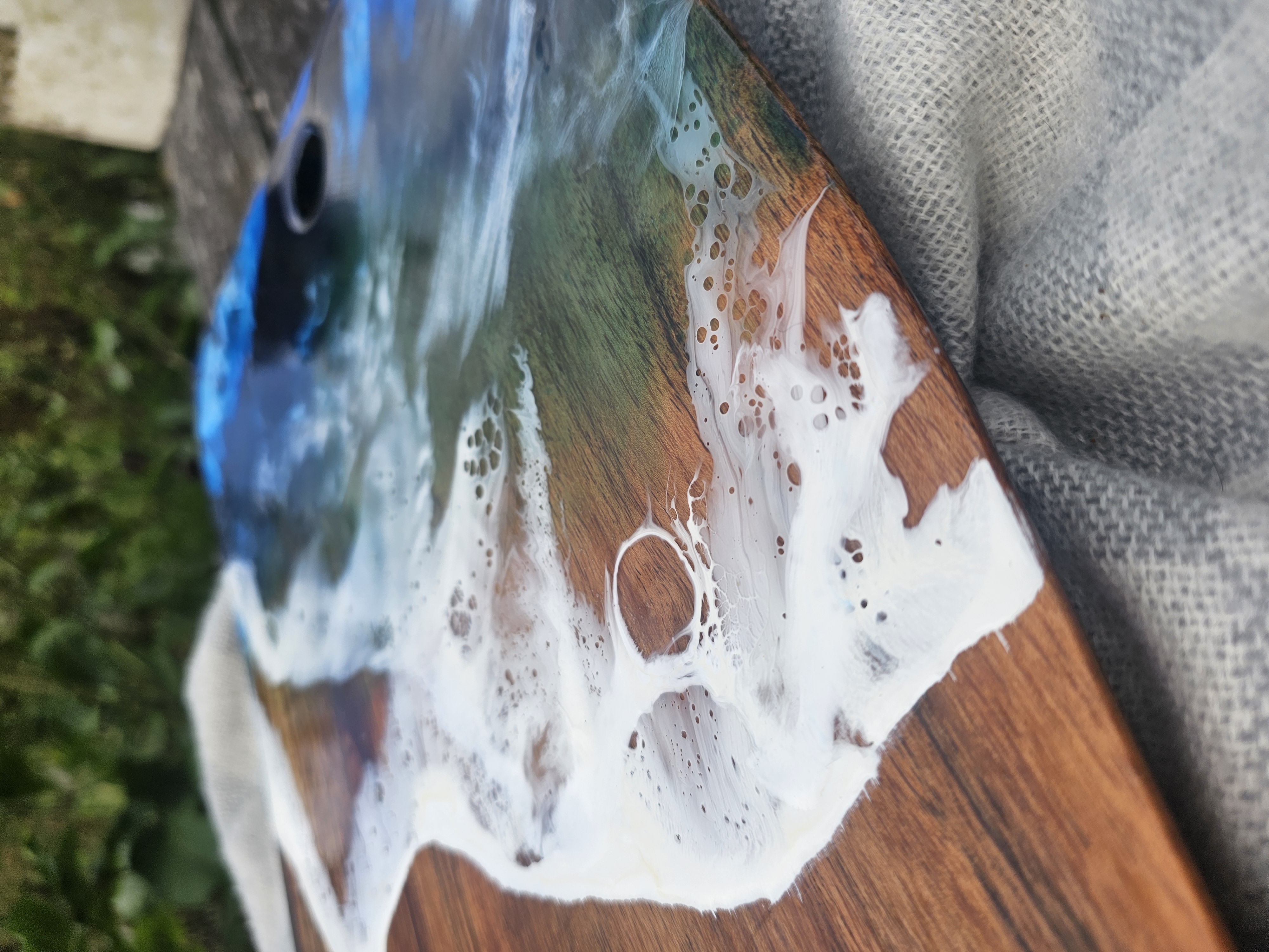 'A Fancy Word' Charcuterie Wooden Serving Board