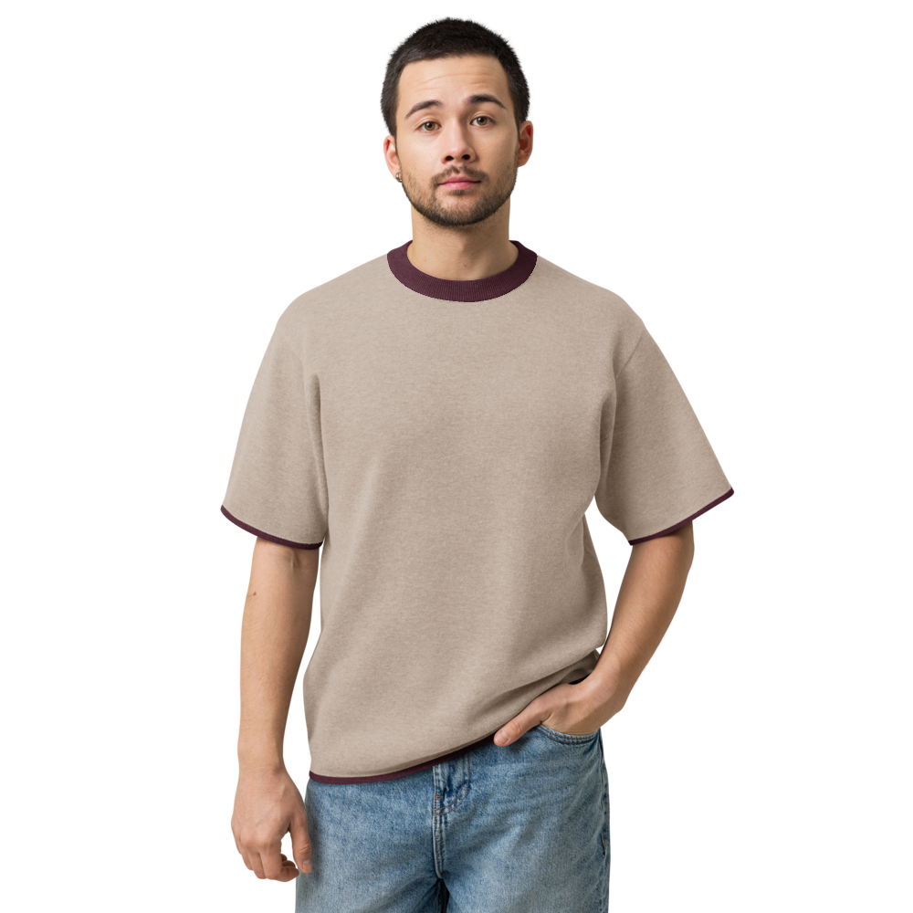 Knitted classic tee