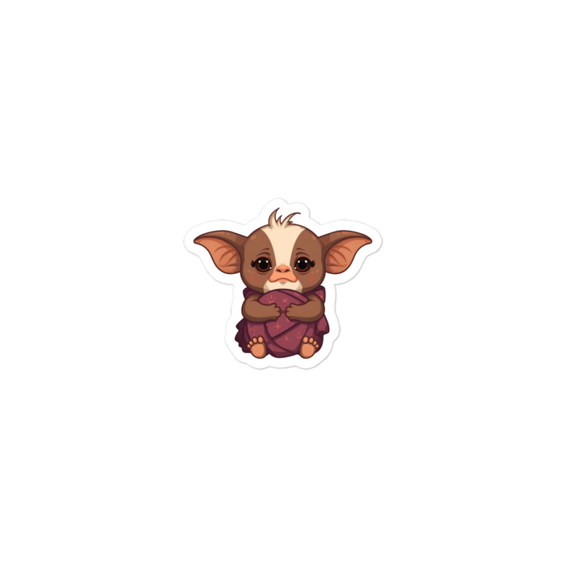 Tiny Steps Gremlin sticker