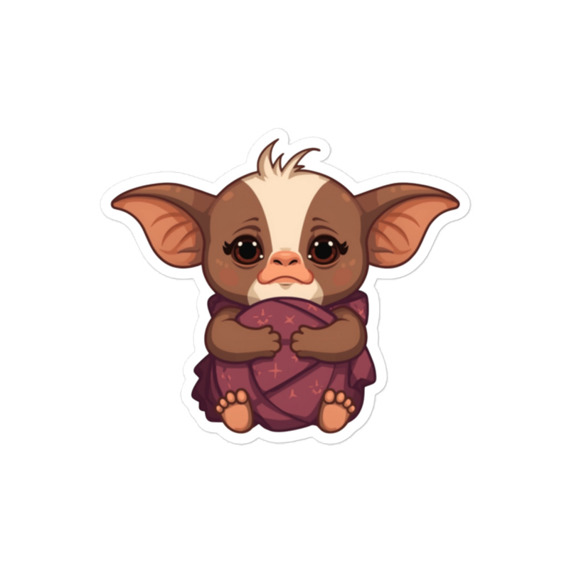 Tiny Steps Gremlin sticker