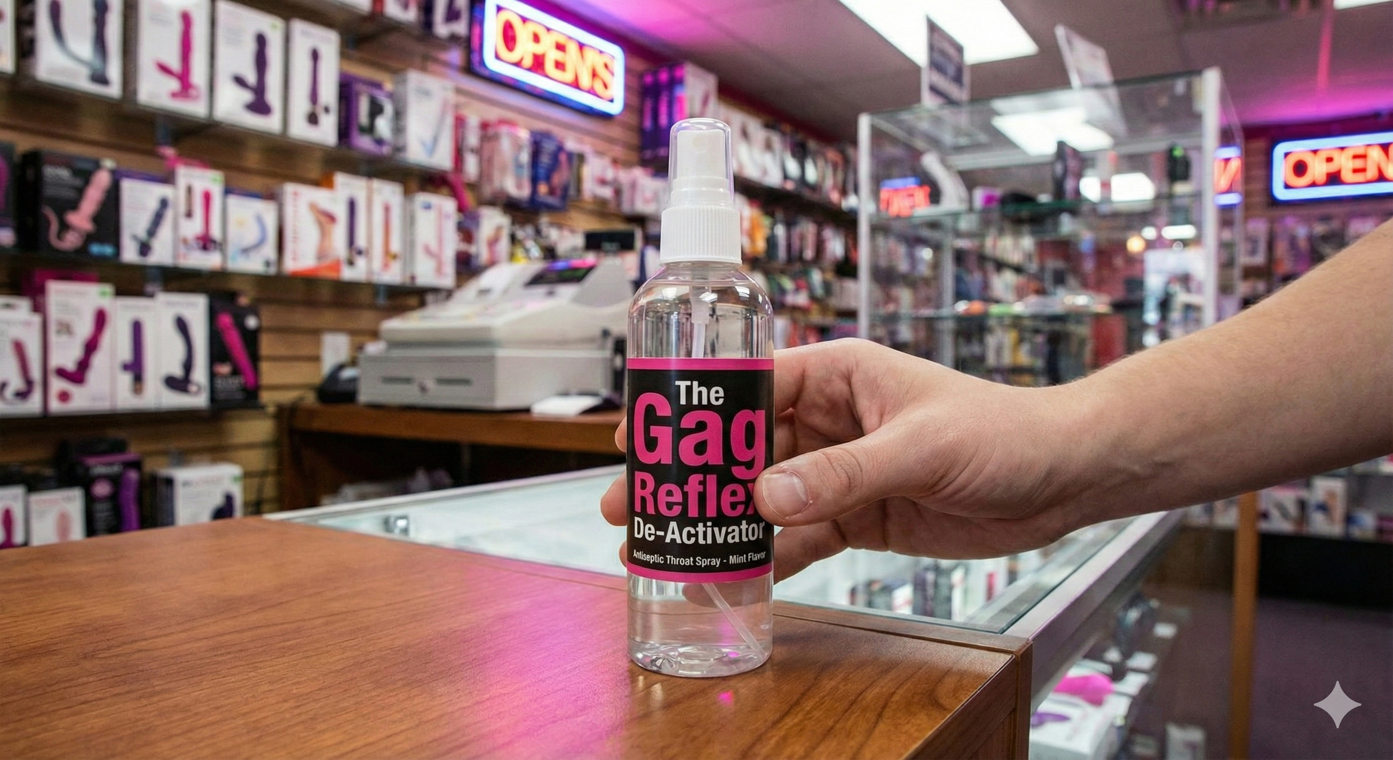 Gag Reflex De-Activator