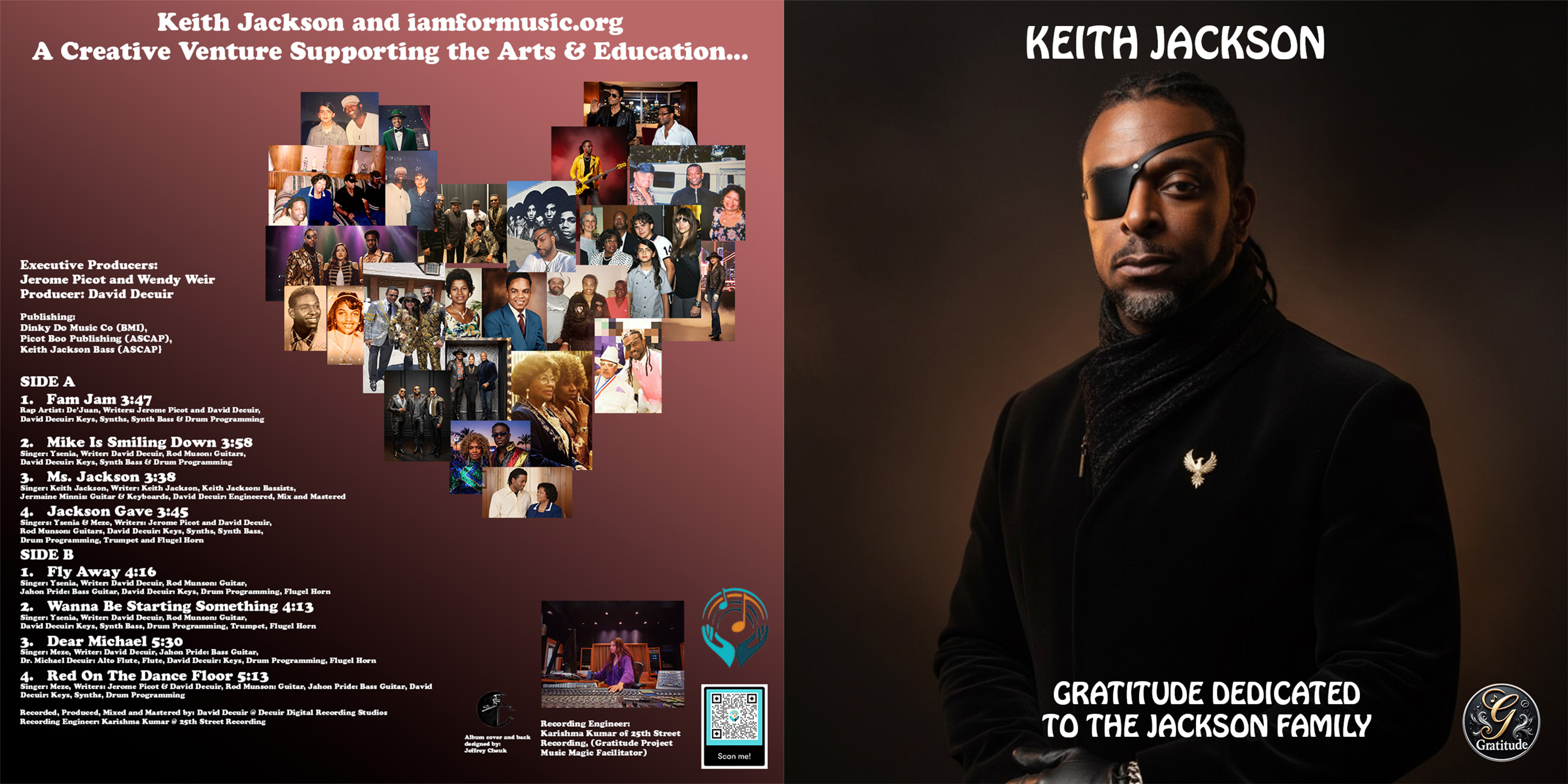 Keith Jackson Gratitude Dedicated to The Jackson Family (8 Song Digital Release)