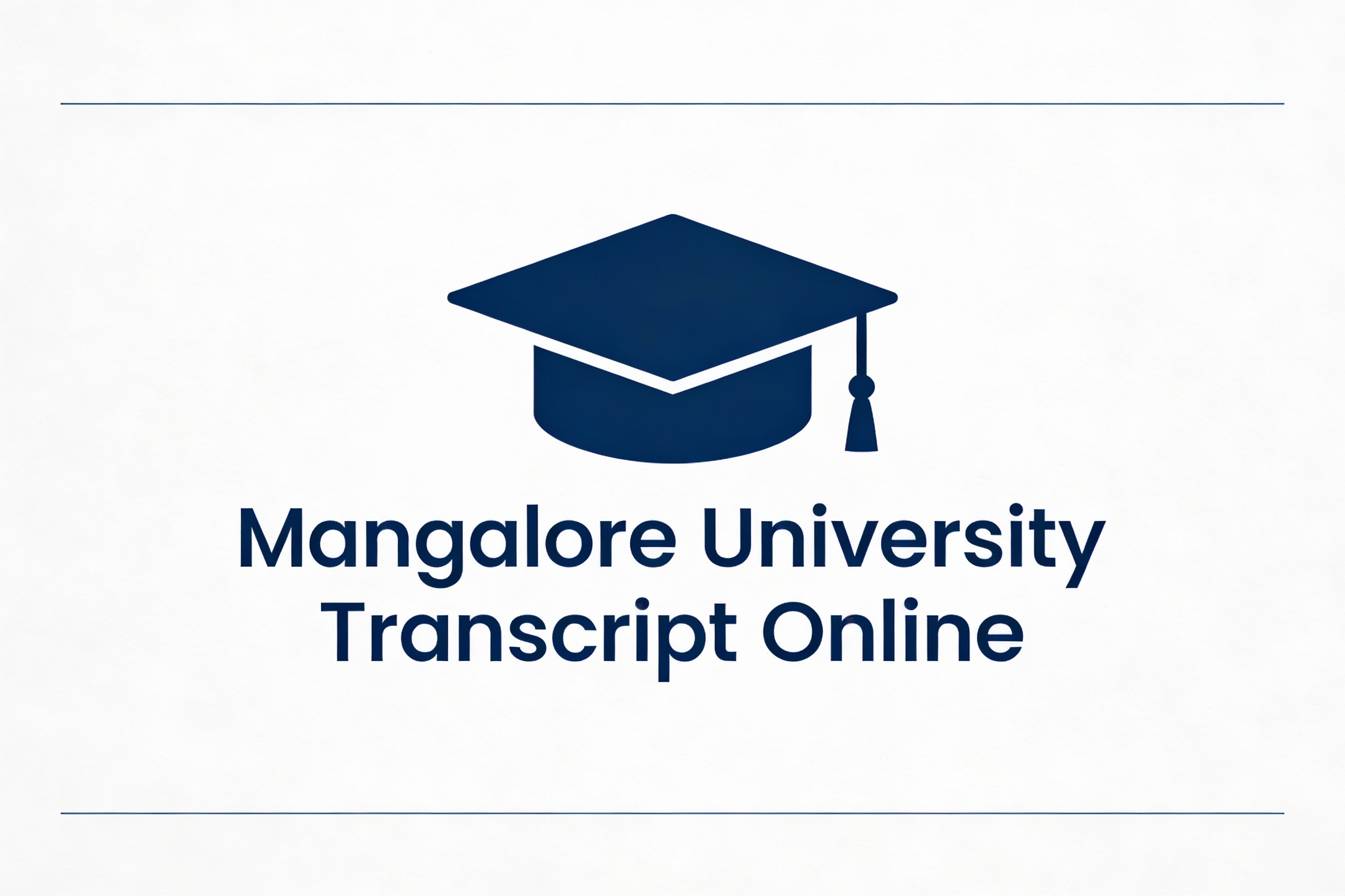 Mangalore University Transcript Service Fees