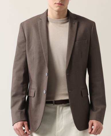 Men's brown blazer