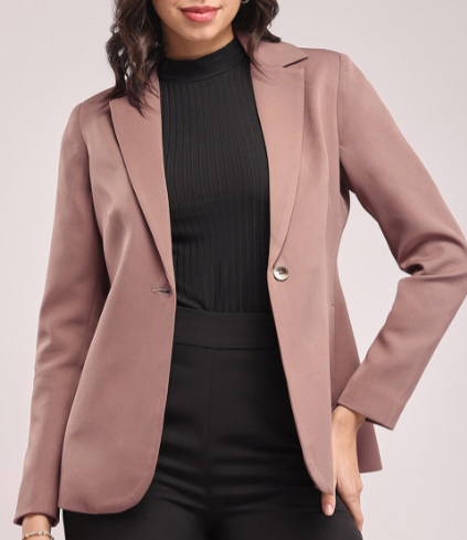 Women's mauve blazer