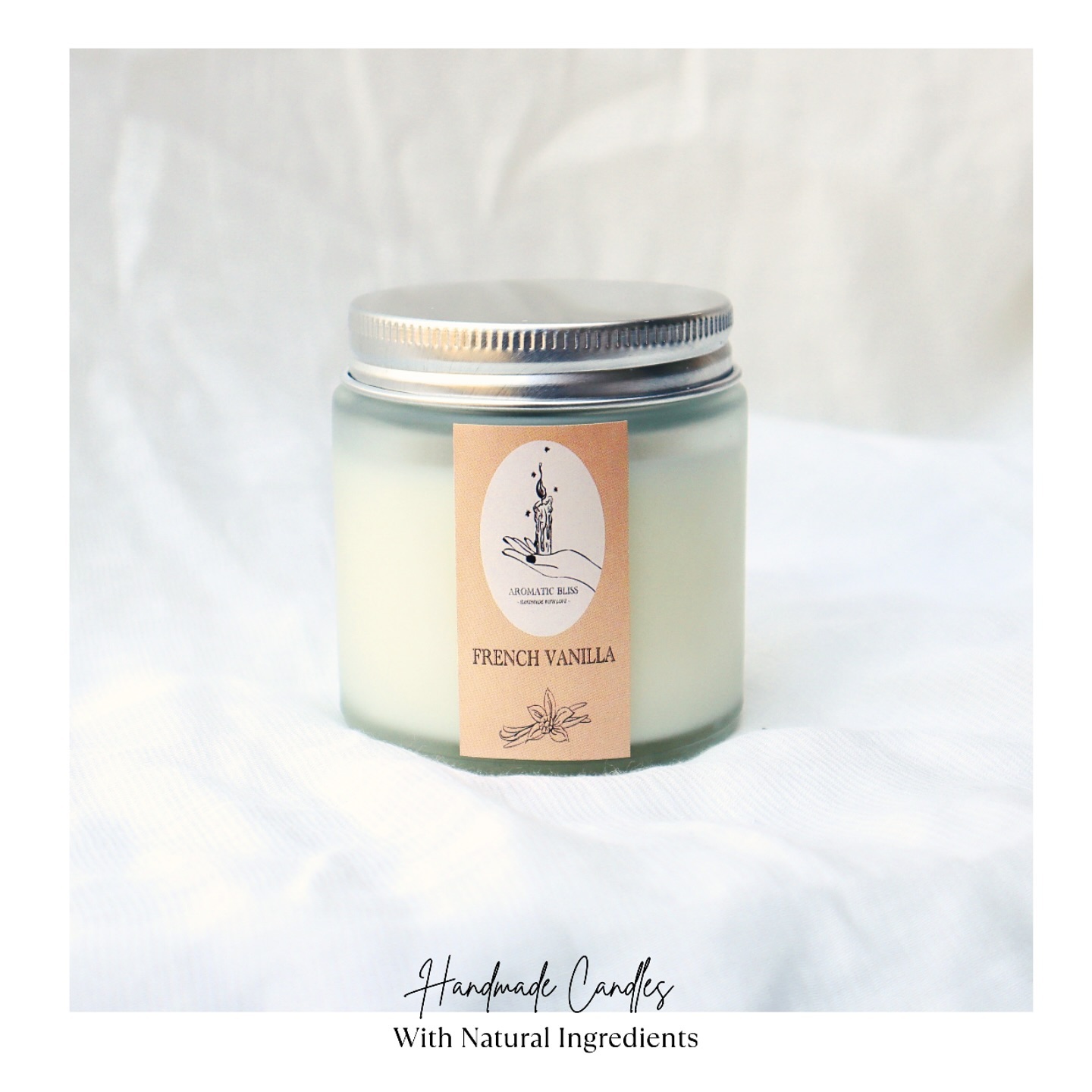 French Vanilla Scented Candle