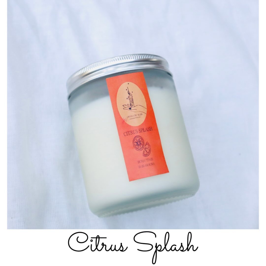 Citrus Splash Scented Candle