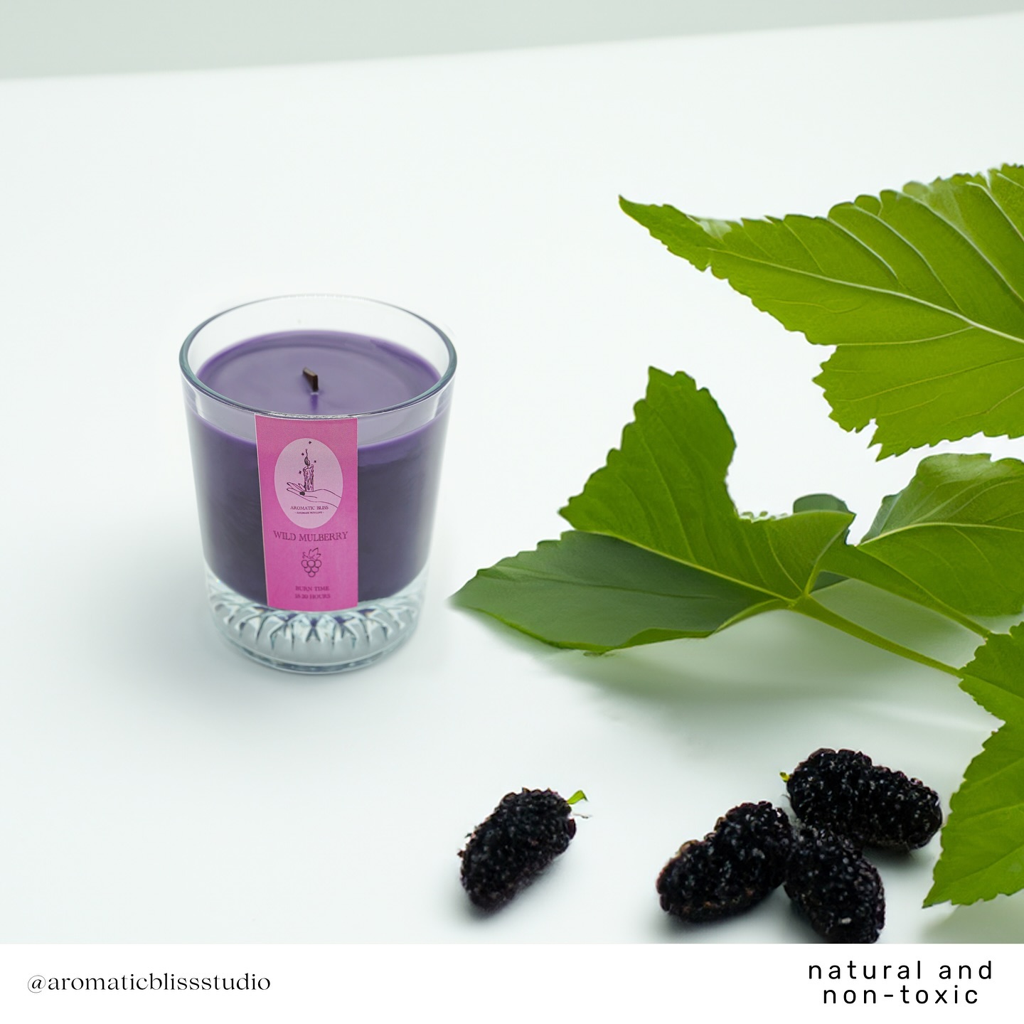 Wild Mulberry Scented Candle