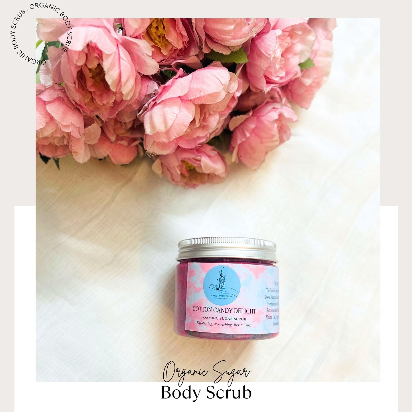 Cotton Candy Delight – Sugar Scrub