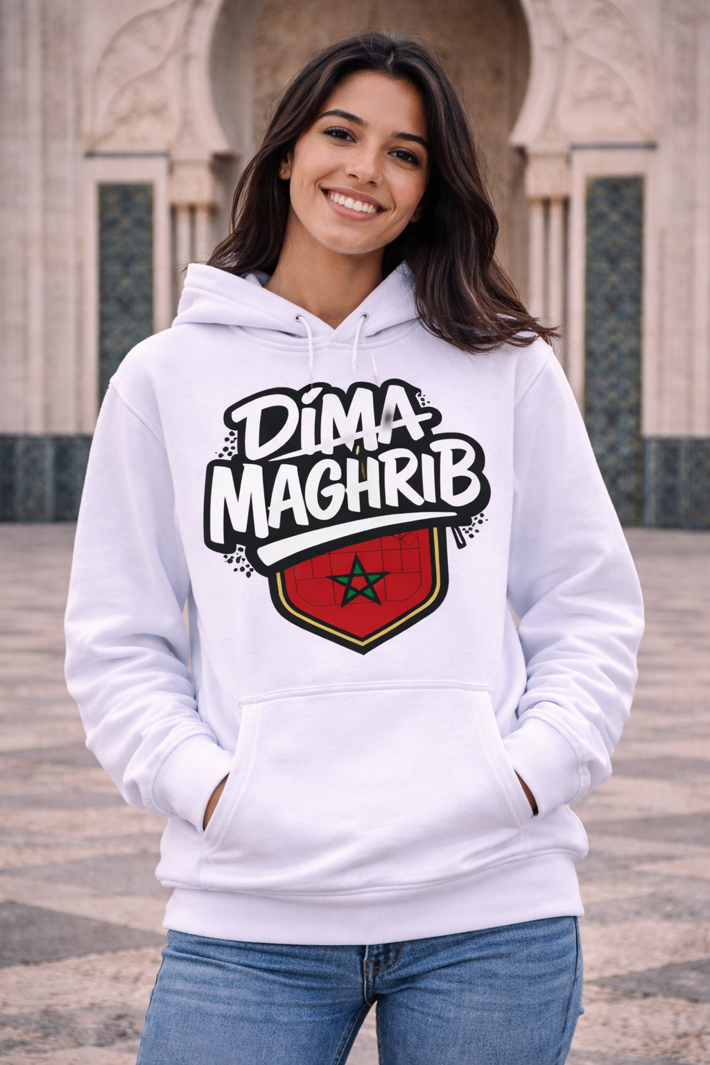 Sweat à capuche Dima Maghrib