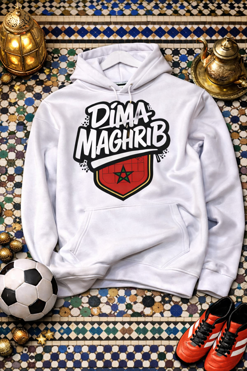 Sweat à capuche Dima Maghrib