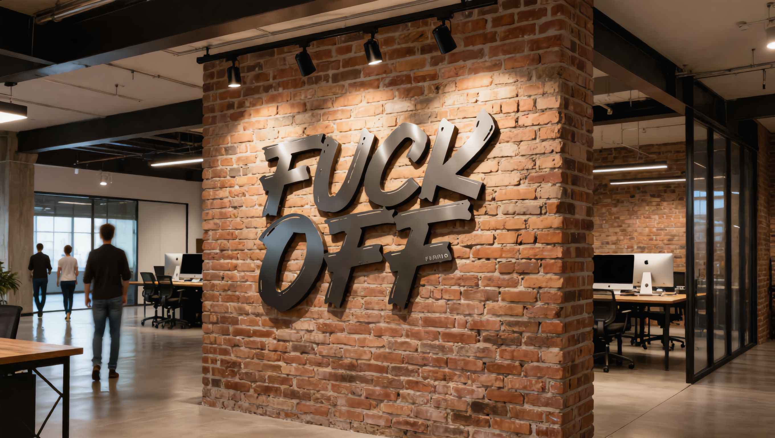 Bold Wall Art Installation