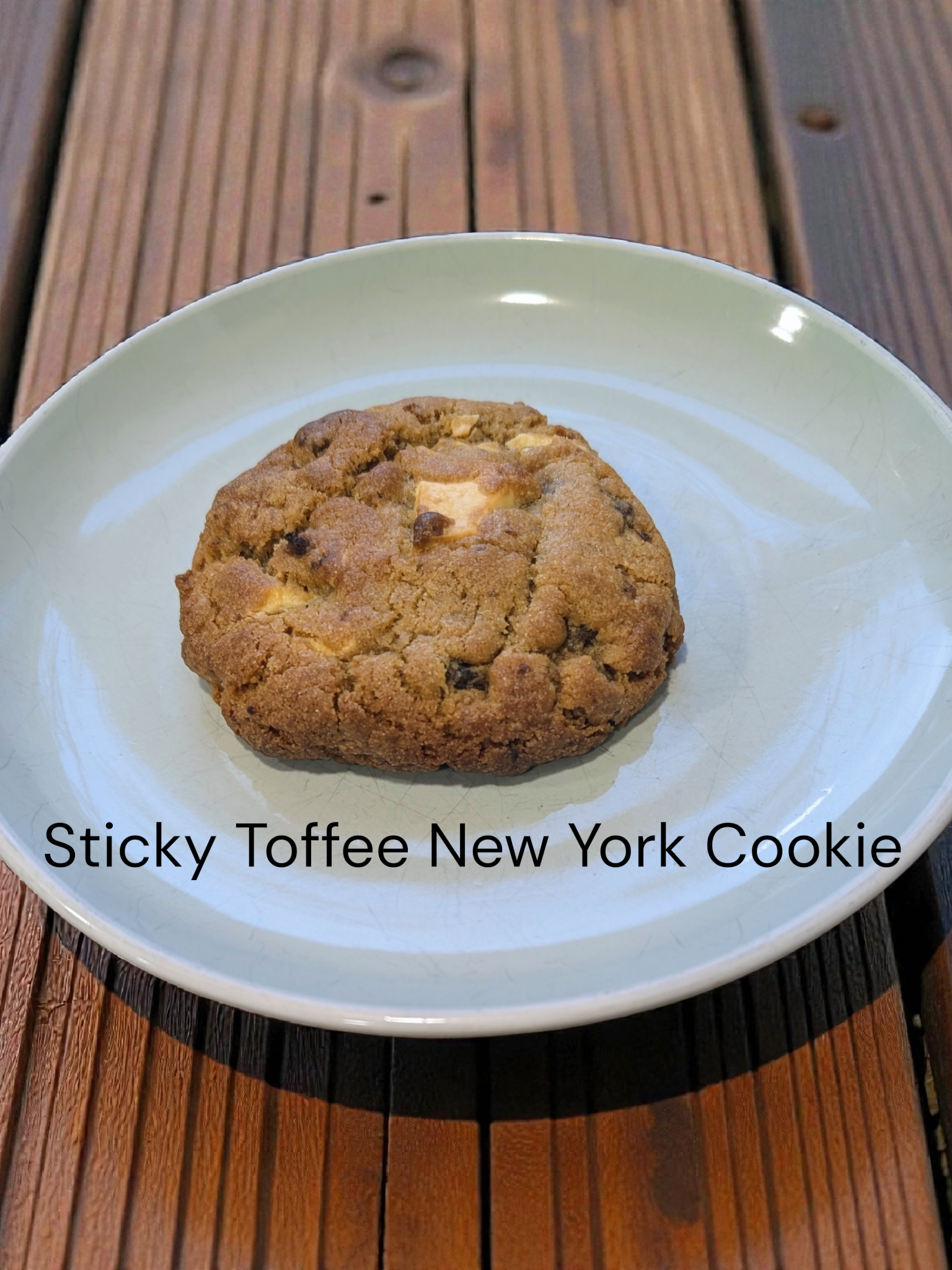 Box of 4 - Sticky Toffee New York Cookies