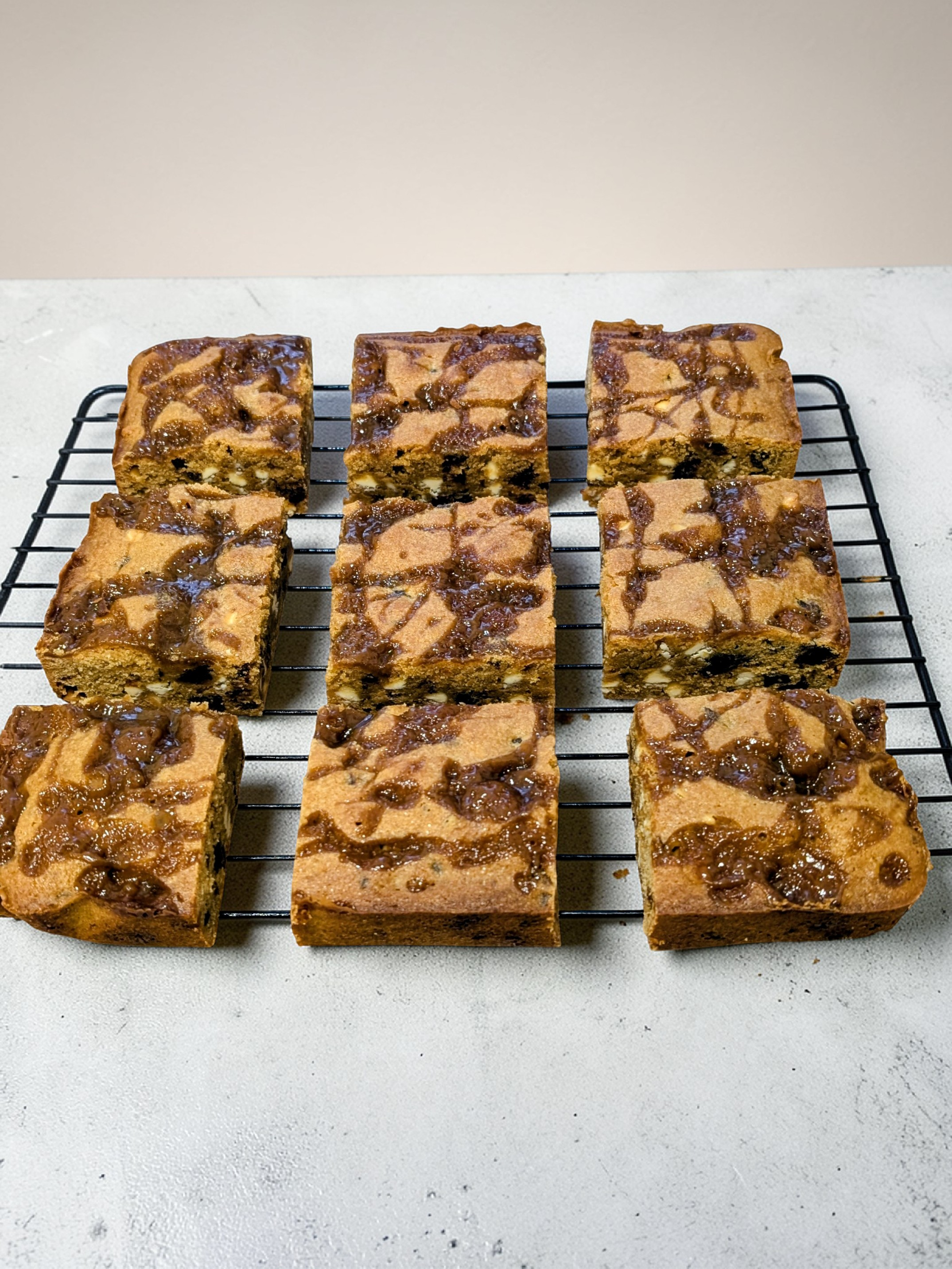 Box of 4 - Sticky Toffee Blondies