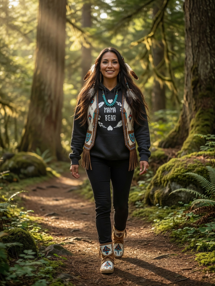 Black Mama Bear Hoodie