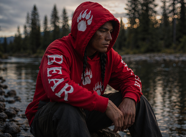 Red Bear Hoodie
