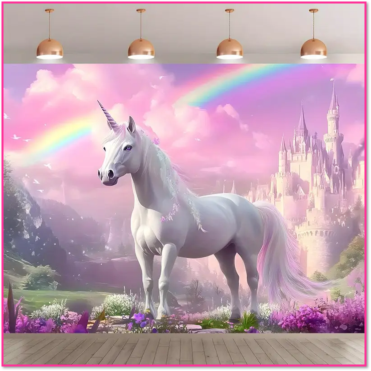 Unicorn achterwand
