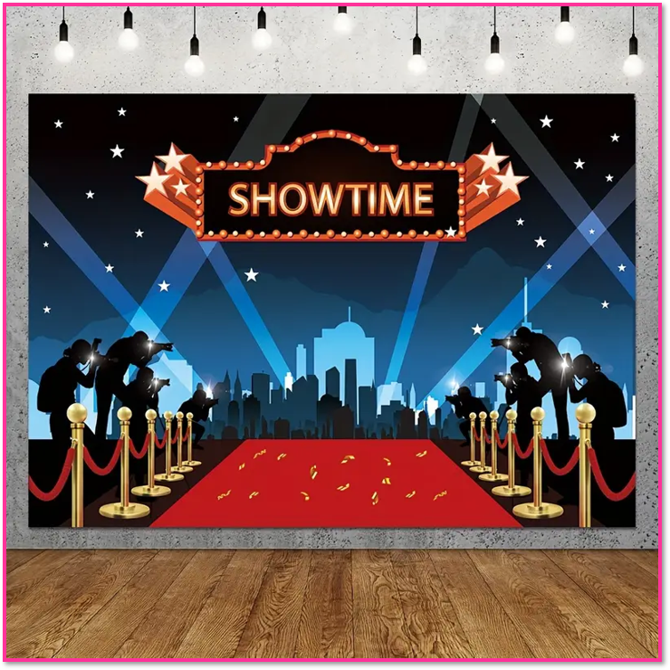 Achterwand Showtime