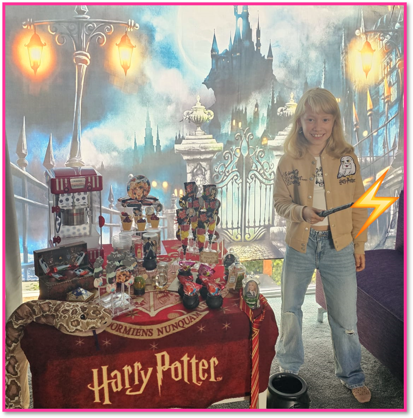 Harry Potter achtergrond wand