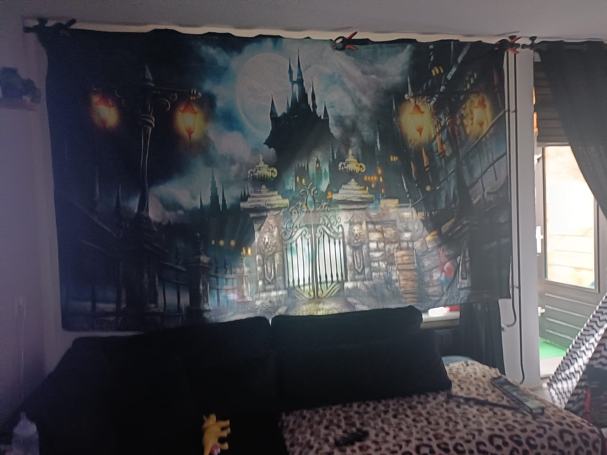 Harry Potter achtergrond wand