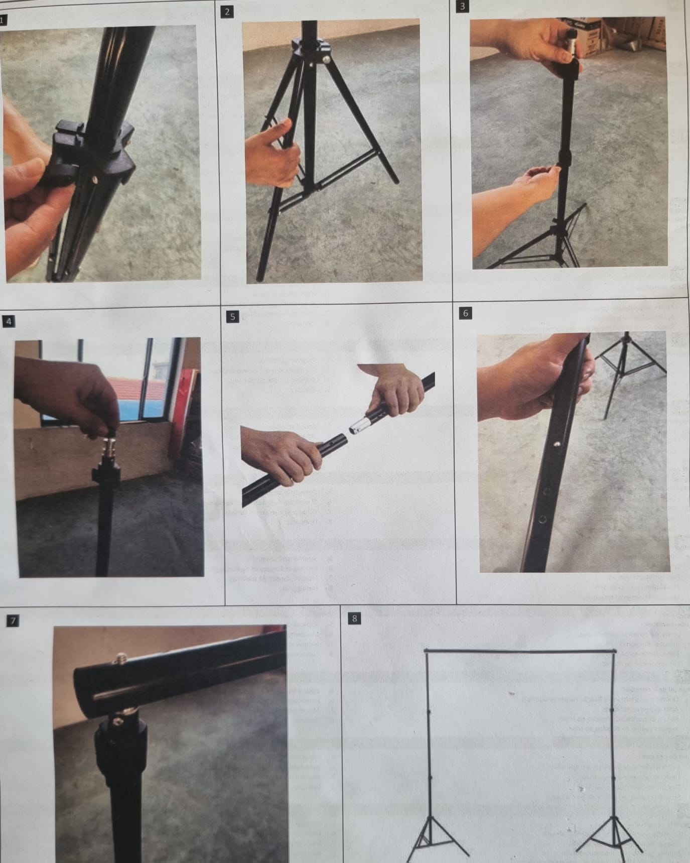 Standaard achterwand