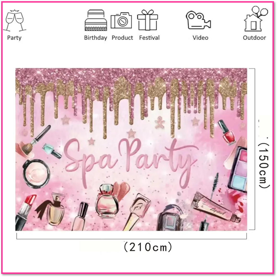 Achterwand Spa Sparkle