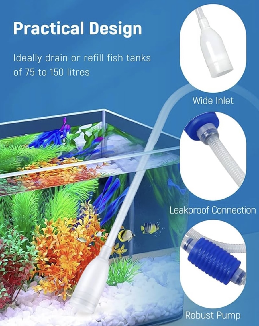 Vacuum Siphon & Gravel Cleaner