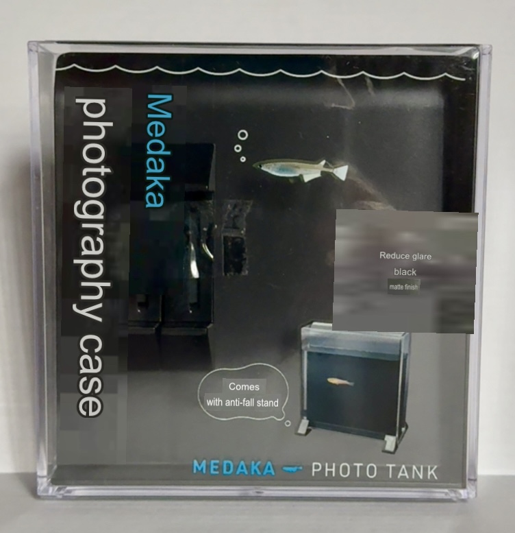 Medaka Square Viewing & Photo Case / Box 