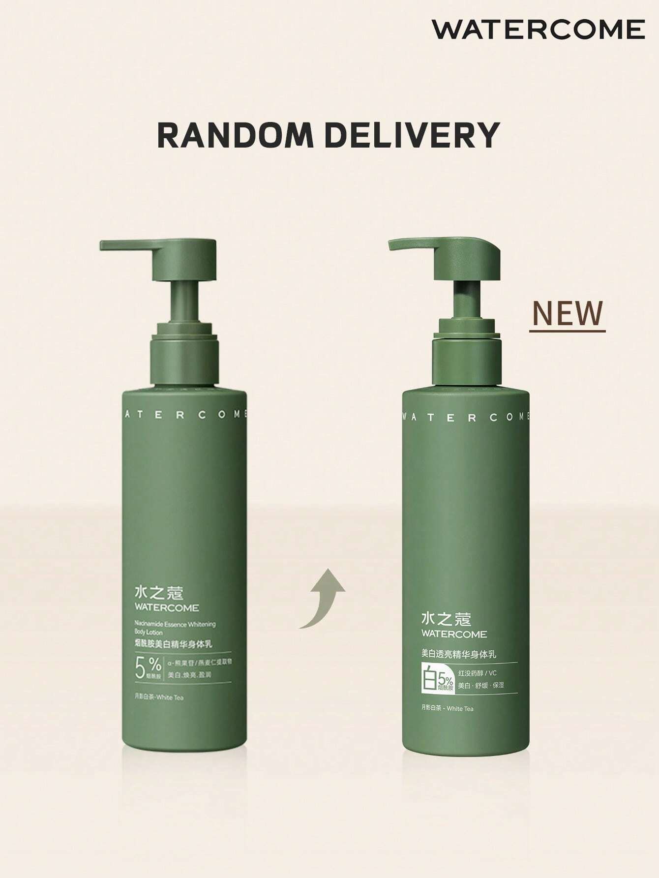 Watercome Loción Corporal Blanqueadora Esencial de Niacinamida (250ml)